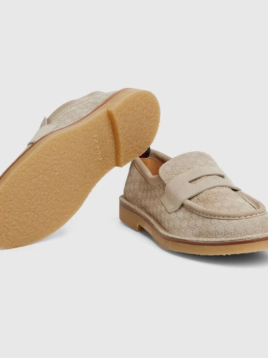 NIB Gucci GG suede loafer with web G 10 US 10.5 main image 7